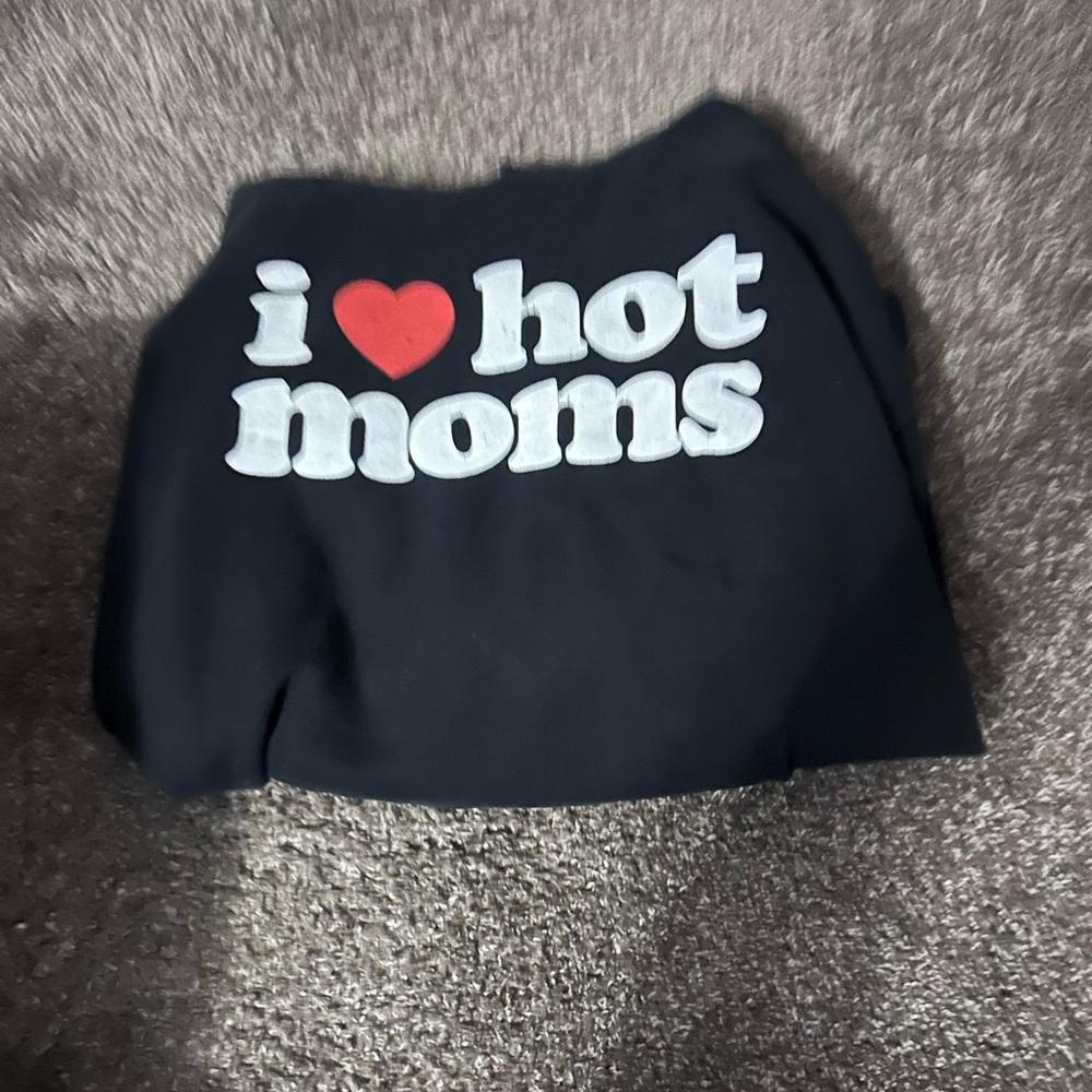 Danny Duncan- Black 'I Love Hot Moms' Sweatshirt